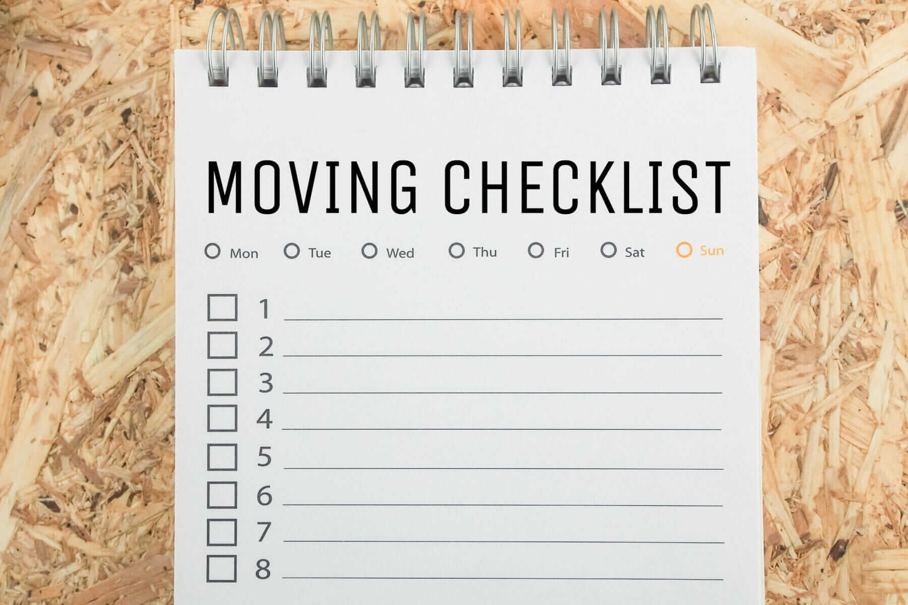 Creating the perfect moving checklist