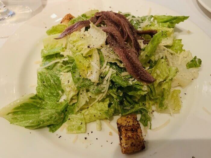 Ke'e grill caesar salad with anchovies boca raton florida
