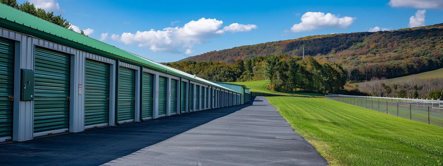 Secure storage units and facility in Hudson Valley, Your Hometown Mover storage solutions.
